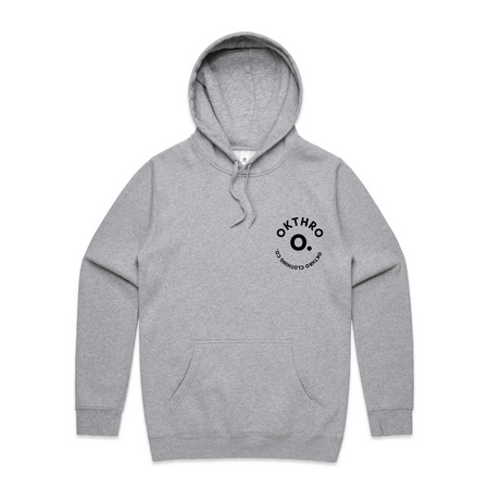 Harada Hoodie - Heather Grey | Okthro.